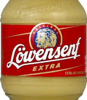 Lowensenf - Mustard German Extra Hot, 9.3 Oz - Pack of 6 Discount