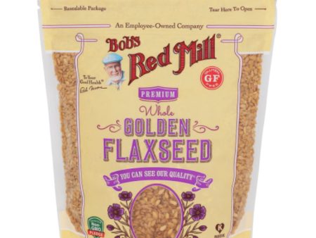 Bob s Red Mill - Flaxseed, Golden, 13 OZ - Pack of 4 For Sale