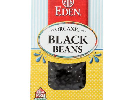 Eden Foods Bean Dry Black Box 16 Oz - Pack of 12 Sale