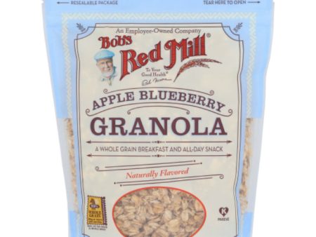 Bob s Red Mill - Granola, NF, Apple Blueberry, 12 OZ - Pack of 4 Fashion