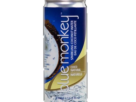 Blue Monkey - Sparkling Coconut Water, 11.2 fl oz For Sale