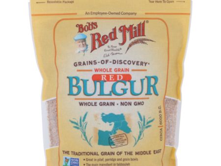 Bob s Red Mill - Wheat Bulgar Red Hard, 24 oz - Pack of 4 Sale