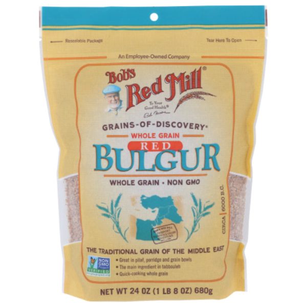 Bob s Red Mill - Wheat Bulgar Red Hard, 24 oz - Pack of 4 Sale