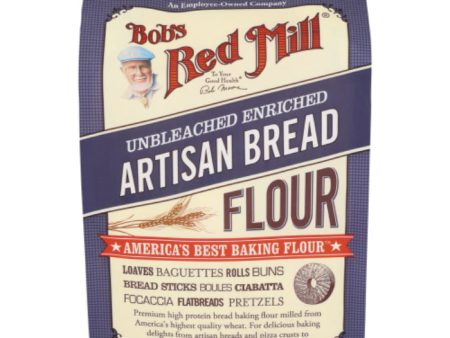 Bob s Red Mill - Flour, Bread, Artisan, 5 LB - Pack of 8 Sale