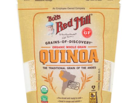 Bob s Red Mill - Quinoa White Organic, 13 oz - Pack of 5 Supply