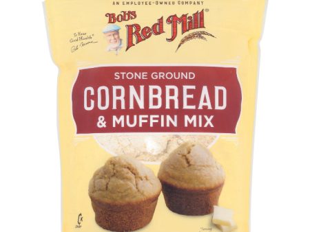 Bob s Red Mill - Mix, Cornmeal Muffin, 24 OZ - Pack of 4 on Sale