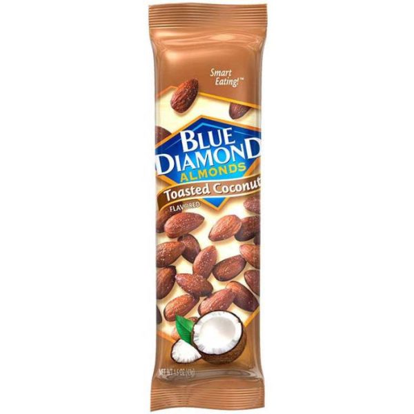 Blue Diamond - Nut Almond Toasted Coconut, 1.5 oz (Pack of 12) Cheap