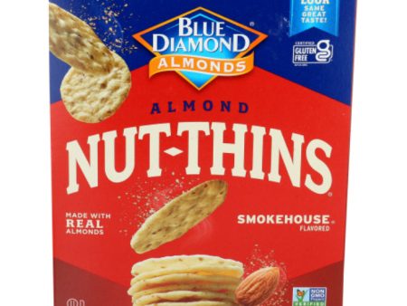 Blue Diamond - Cracker Nut Thin Smokehouse, 4.25 oz - Pack of 12 For Discount