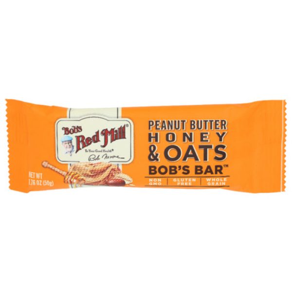 Bob s Red Mill - Oat Bar Peanut Butter Honey, 1.76 OZ - Pack of 12 For Sale