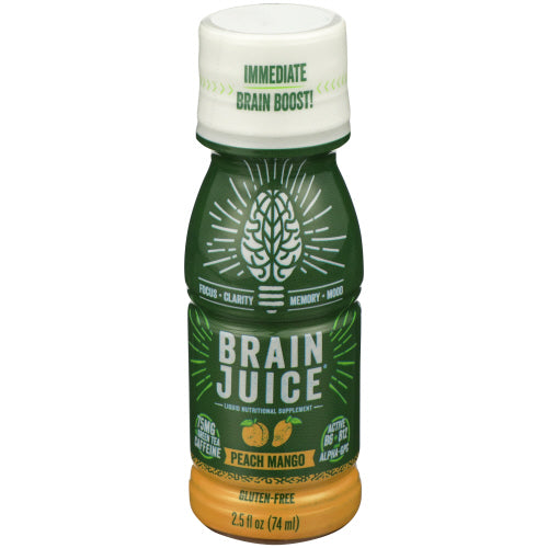 Brain Juice - Liquid Supplement, Brain, 2.5 fl oz - Pack of 12 Hot on Sale