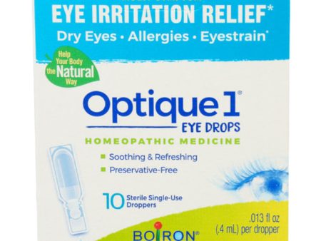 Boiron - Eye Drops Optique, 10 pieces - Pack of 1 Hot on Sale