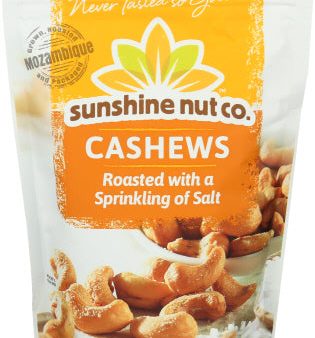 Sunshine Nut Company Cashews Roasted Salted 7 Oz - Pack Of 6 Online Sale