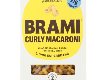 Brami Lupini - Semolina Macaroni Lupini Pasta, 8 oz - Pack of 6 Discount