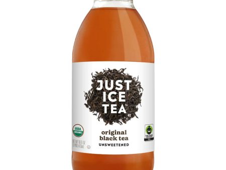 Just Ice Tea - Original Black Organic Tea 16 FO - Pack of 12 Cheap