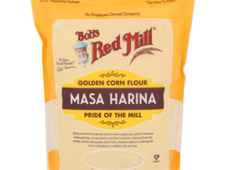 Bob s Red Mill - Flour, Harina Corn, Golden Maseca, 22 OZ - Pack of 4 Online Hot Sale