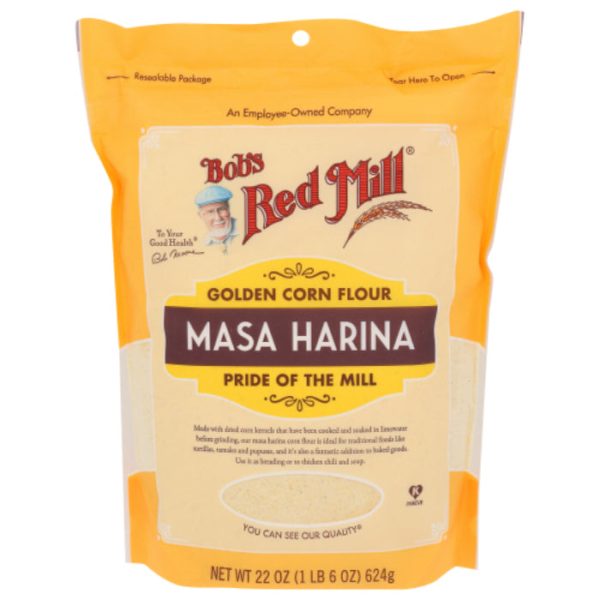 Bob s Red Mill - Flour, Harina Corn, Golden Maseca, 22 OZ - Pack of 4 Online Hot Sale