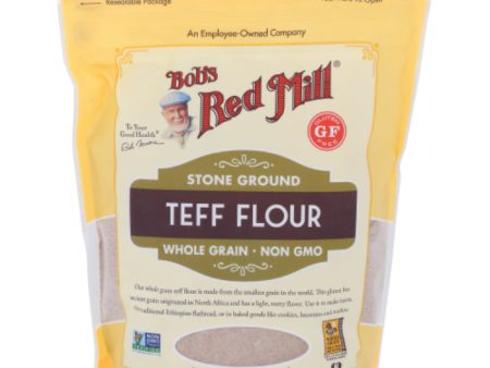 Bob s Red Mill - Flour, Teff, 20 OZ - Pack of 4 Fashion