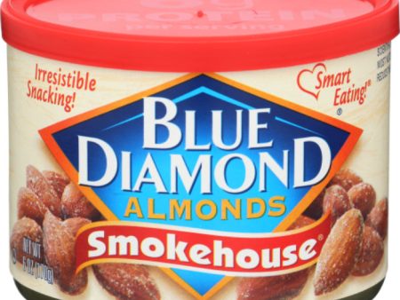 Blue Diamond - Almond Smoked Tins, 6 oz (Pack of 12) Supply