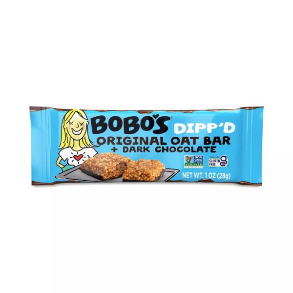 Bobo s - Oat Bars Dipped Original Oat Bar + Dark Chocolate, 5 OZ - Pack of 6 Online Hot Sale