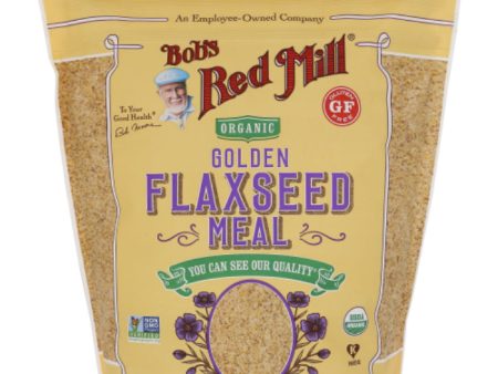 Bob s Red Mill - Flaxseed Meal, Golden, Organic, 32 OZ - Pack of 4 For Cheap