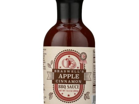 Braswell - Sauce Apple Cinnamon BBQ, 13.5 oz - Pack of 6 Cheap