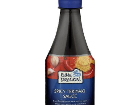 Blue Dragon - Spicy Teriyaki Sauce, 10.5 oz (Pack of 6) Online Hot Sale