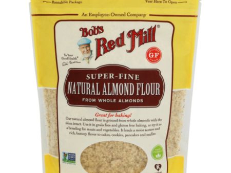 Bob s Red Mill - Flour, Almond, Natural, 16 OZ - Pack of 4 For Sale