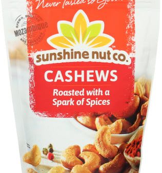 Sunshine Nut Company Cashews Rstd Spices 7 Oz - Pack Of 6 Online