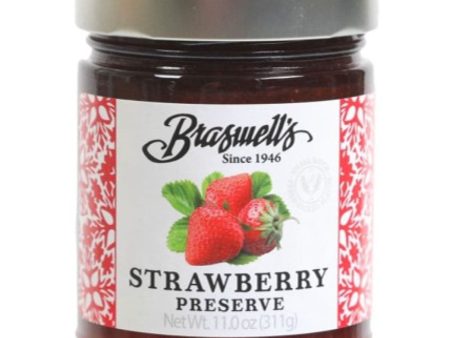 Braswell s - Strawberry Preserve, 11 oz Online now