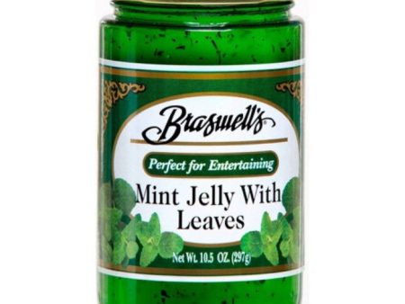 Braswell - Jelly Mint with Leaves, 10.5 oz - Pack of 6 Fashion