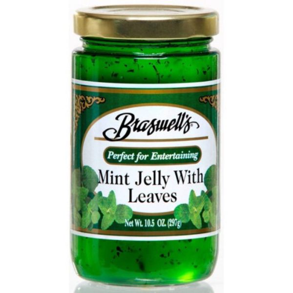 Braswell - Jelly Mint with Leaves, 10.5 oz - Pack of 6 Fashion