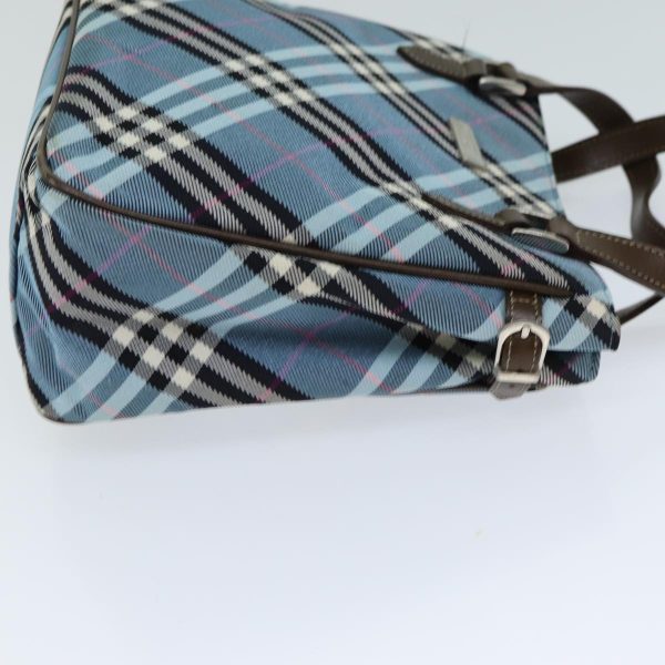 Burberry Nova Check Blue Synthetic Handbag (Arinah bags) For Cheap