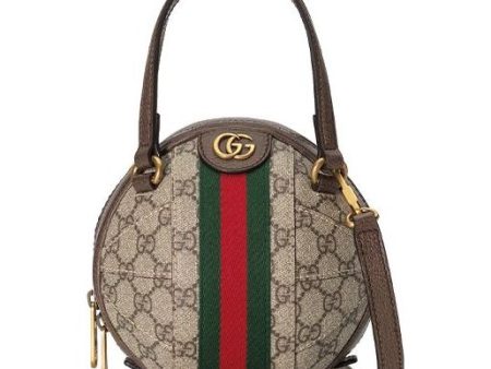 (WMNS) Gucci Ophidia GG Mini-Sized BackBag Brown Red Green 574794-96I3T-8745 For Sale