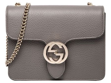 (WMNS) Gucci Leather Bag Single-Shoulder Bag Grey 510304-CAO0G-1226 Discount