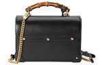 (WMNS) Gucci Padlock Series Bamboo Single Shoulder Bag Small Black 603221-1DBRG-1000 For Cheap