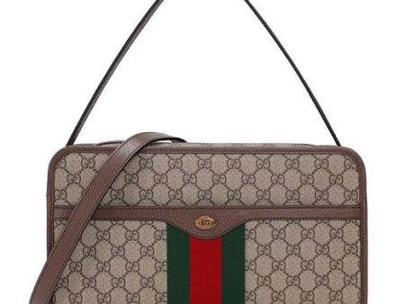 Gucci Synthetic canvas Single Shoulder Bag MiddleEbony 598139-96IWT-8745 Sale