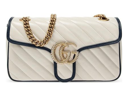 (WMNS) Gucci Marmont Series Bag Pack Small White 443497-0OLFX-9085 Fashion