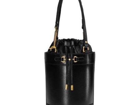 (WMNS) Gucci Leather Horsebit 1955 Chain Single-Shoulder Bag Small Black 637115-1DBYG-1000 For Sale