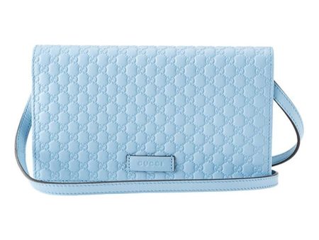 (WMNS) Gucci Leather Single Shoulder Bag Blue 466507-BMJ1G-4503 For Cheap