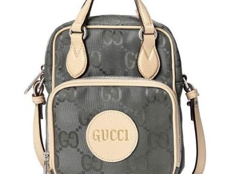 (WMNS) Gucci Logo Printing Off The Grid Backpack Grey 625850-H9HAN-1263 Online now