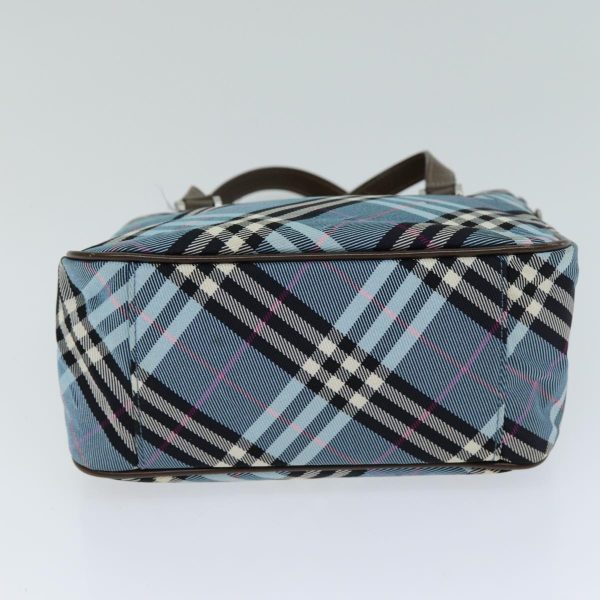 Burberry Nova Check Blue Synthetic Handbag (Arinah bags) For Cheap