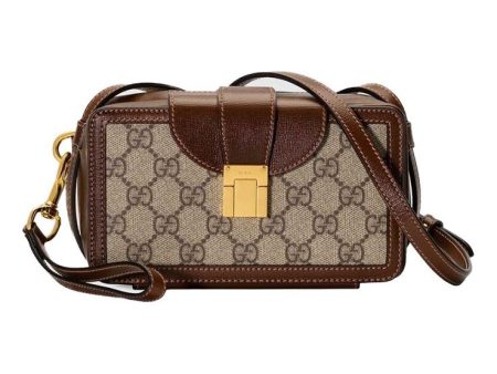 (WMNS) Gucci Mini-Sized Single-Shoulder Bag White Brown 614368-92TCG-8563 For Discount