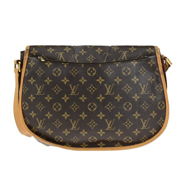 Louis Vuitton Menilmontant Brown Canvas Handbag (Arinah bags) For Sale