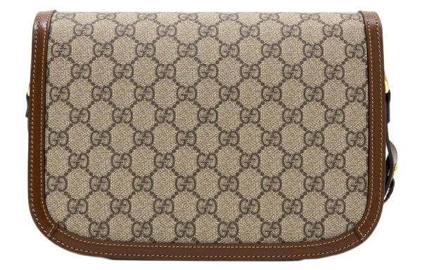 (WMNS) Gucci 1955 Canvas Single-Shoulder Bag Unisex Small Ebony Brown 602204-92TCG-8563 Cheap