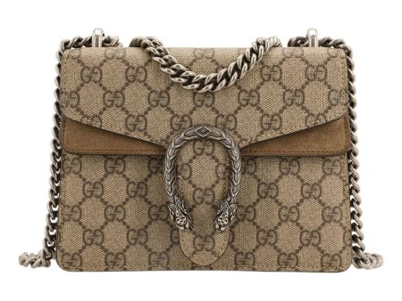 (WMNS) Gucci Dionysus GG Supreme Mini Bag Beige Ebony 421970-KHNRN-8642 Online Sale