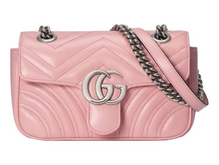 (WMNS) Gucci Marmont Series Clutch mini Pink 446744-DTDIP-5815 Online now