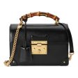 (WMNS) Gucci Padlock Series Bamboo Single Shoulder Bag Small Black 603221-1DBRG-1000 For Cheap