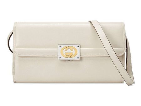 (WMNS) Gucci GG Leather Bag Small-Size White 628521-1W10X-9022 Hot on Sale