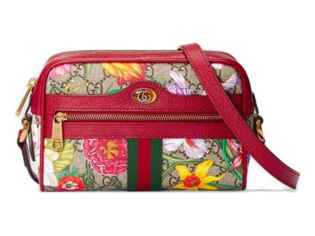 (WMNS) Gucci Ophidia SeriesGG floral Clutch Single Shoulder Bag mini 517350-92YBC-8722 Hot on Sale