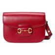 (WMNS) Gucci 1955Button Vintage Single Shoulder Bag Red 602204-1DB0G-6638 Online Sale